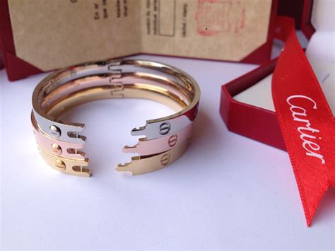 gold screw bracelet cartier|cartier love bracelet without screwdriver.